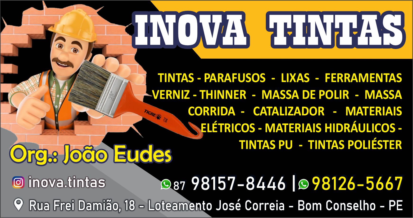 MATERIAL DE CONSTRUÇÃO